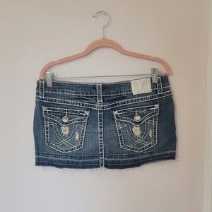 Mcbling mini skirt